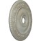 Ekena Millwork Logan Ceiling Medallion (Fits Canopies up to 6 1/8"), 24 1/4"OD x 3 7/8"ID x 2"P, Flash Gold CM24LO1FLS - alternate 3
